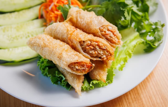 Vietnamese Fried Egg Roll.