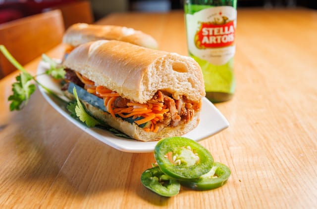 Grilled Pork Banh Mi.