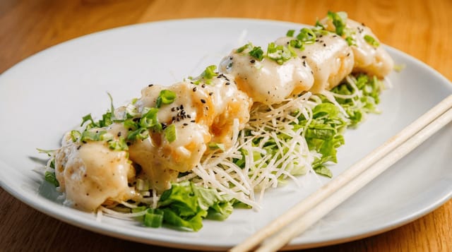 Honey Glazed Shrimp.