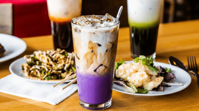 Ube Coffee.